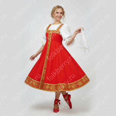 Сарафан с блузой Аленушка Плясовой- фото 1